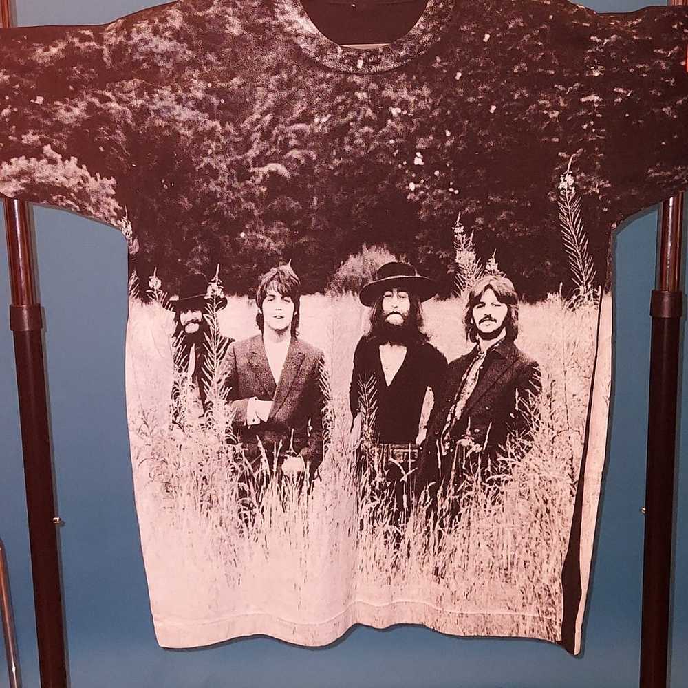 1995 Vintage The Beatles All Over Print "In The F… - image 9