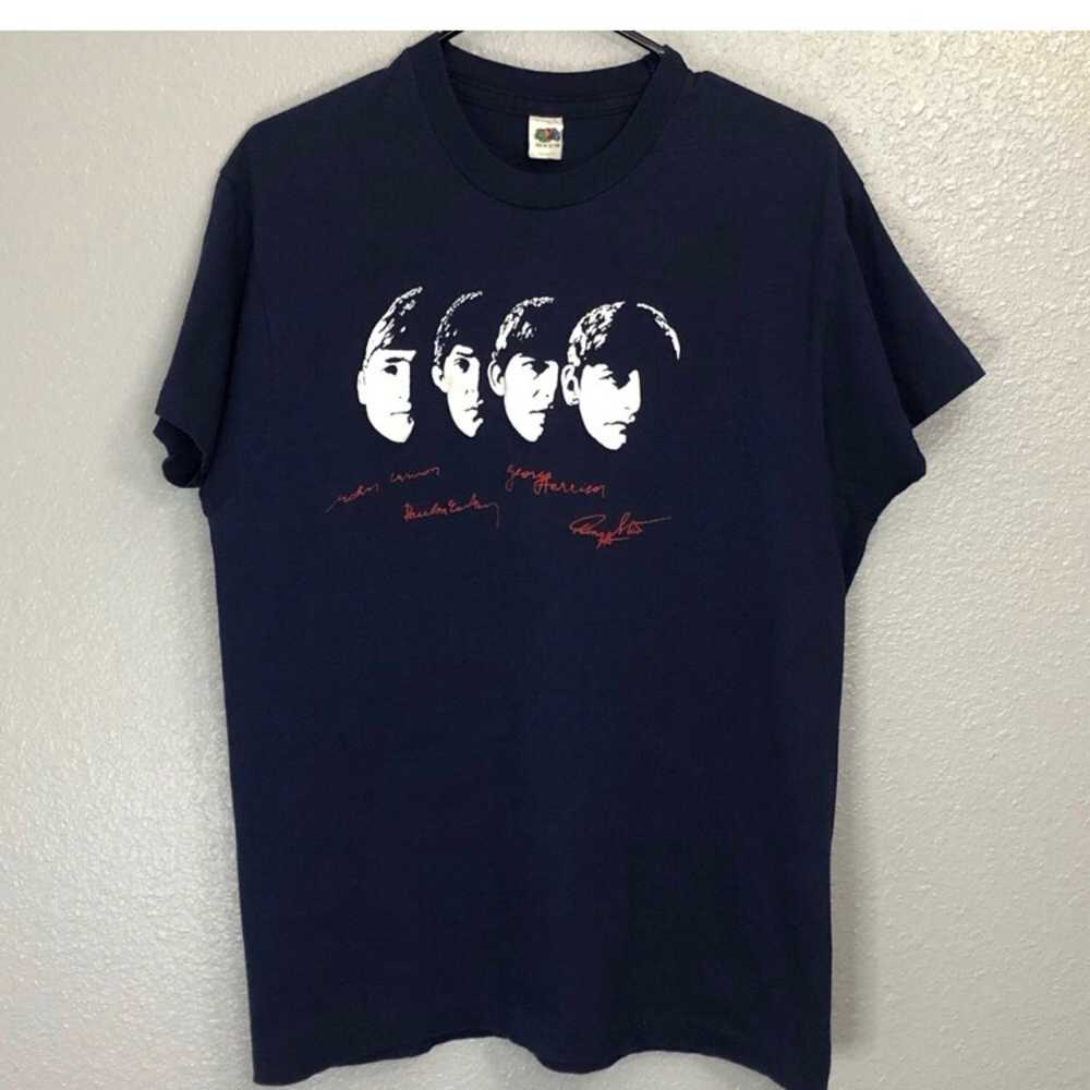 Vintage 1980s The Beatles Story T Shirt XL XLarge… - image 1