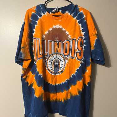 Vintage Liquid Blue University Of Illinois shirt