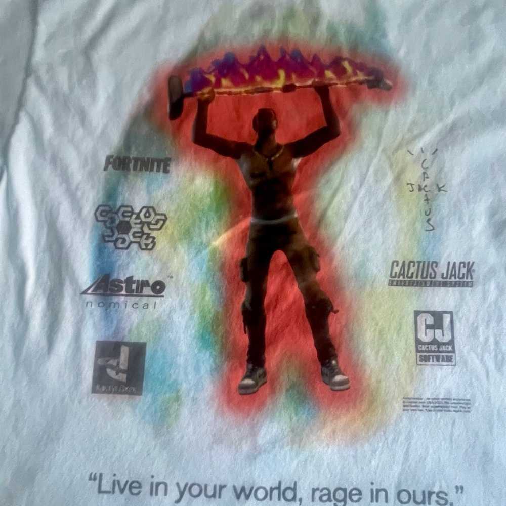 Travis Scott fortnite tee - image 3