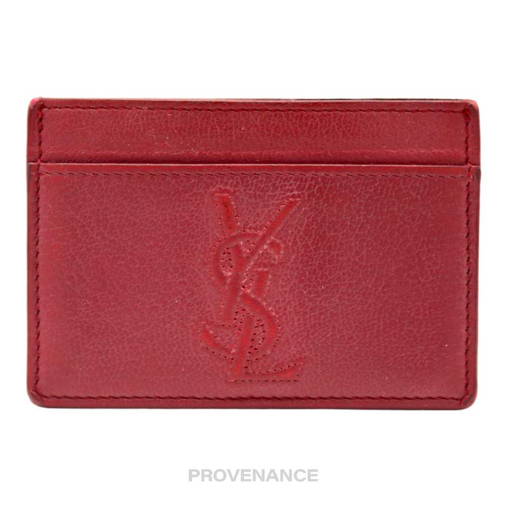 Yves Saint Laurent 🔴 YSL Cardholder Wallet - Red… - image 1