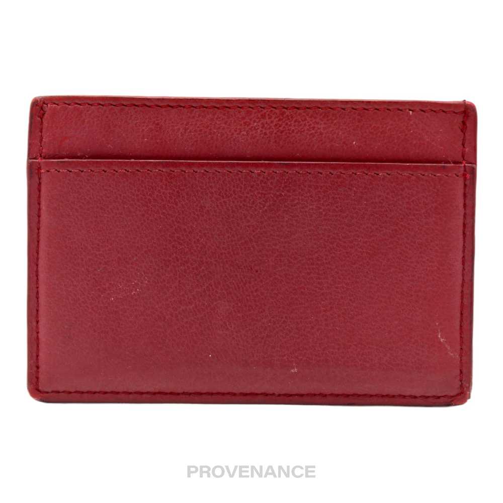 Yves Saint Laurent 🔴 YSL Cardholder Wallet - Red… - image 2