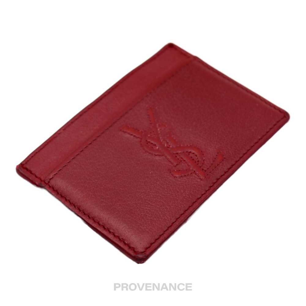 Yves Saint Laurent 🔴 YSL Cardholder Wallet - Red… - image 3