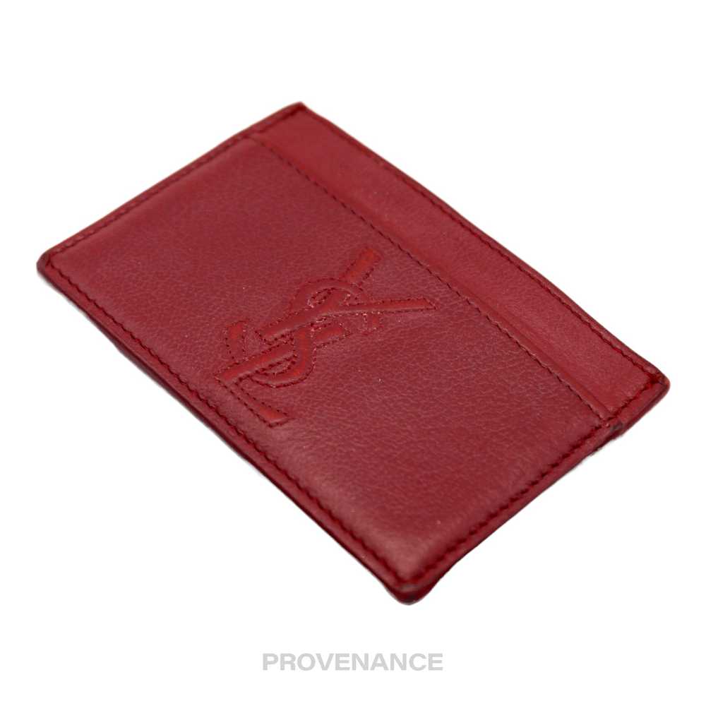 Yves Saint Laurent 🔴 YSL Cardholder Wallet - Red… - image 4