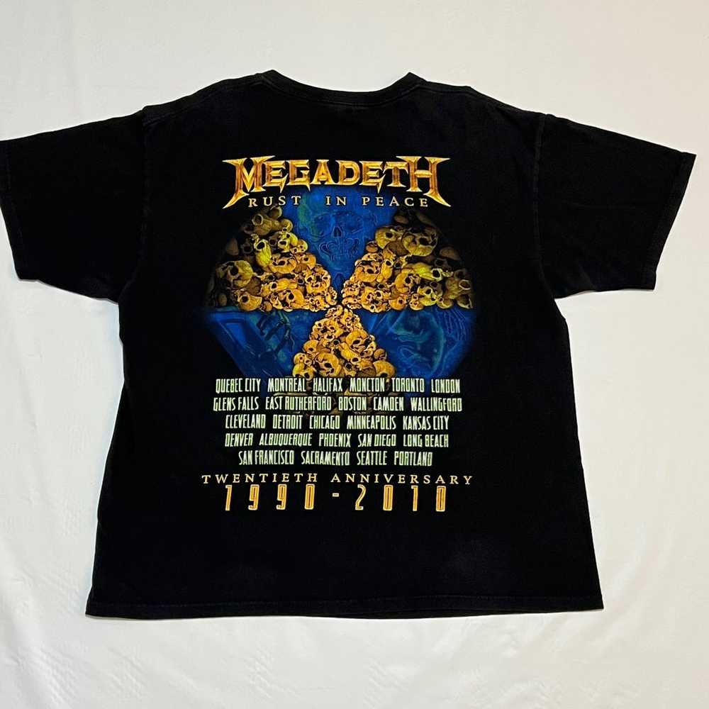 Authentic Megadeth Rust In Peace Twentieth Annive… - image 5