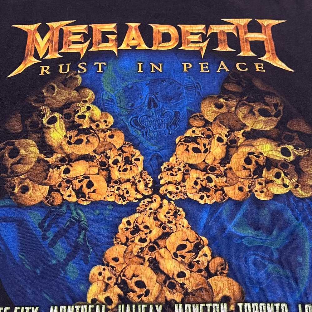Authentic Megadeth Rust In Peace Twentieth Annive… - image 6