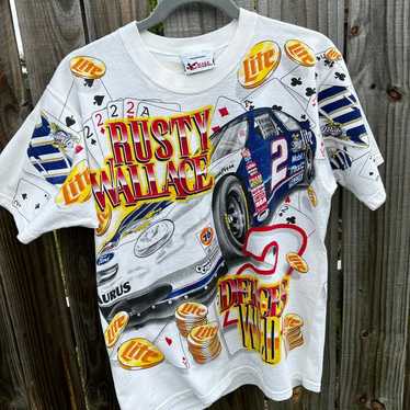 VTG Chase Authentics Rusty Wallace Deuces Wild AO… - image 1