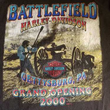 Vintage Harley Davidson Gettysburg t