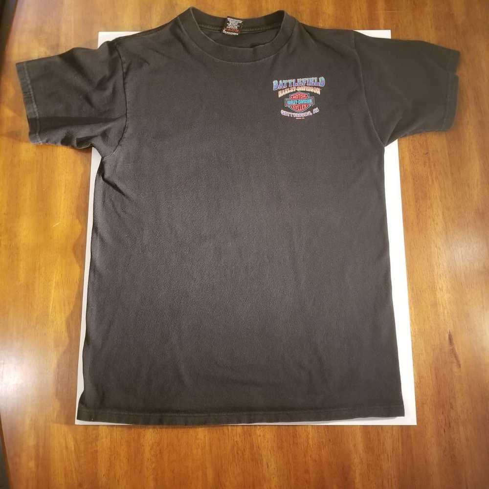 Vintage Harley Davidson Gettysburg t - image 2