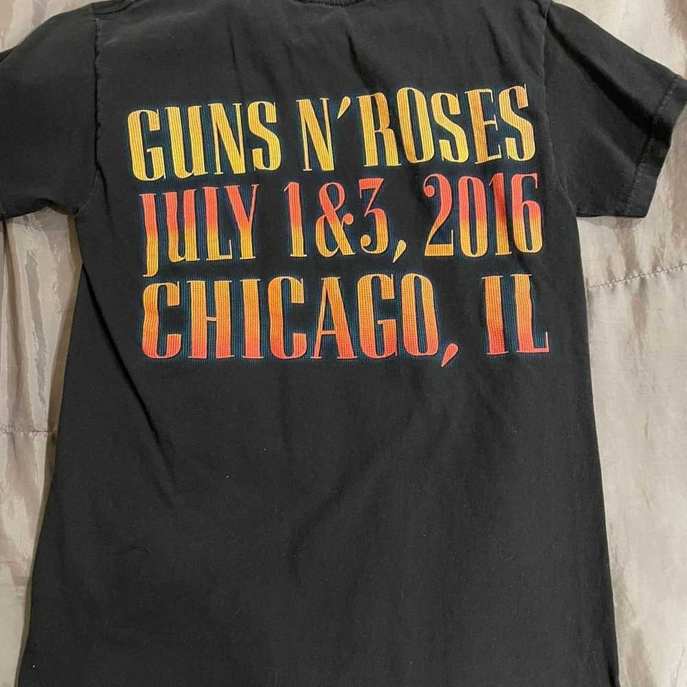 Rare Guns N Roses Chicago 2016 Concert T-Shirt - … - image 4