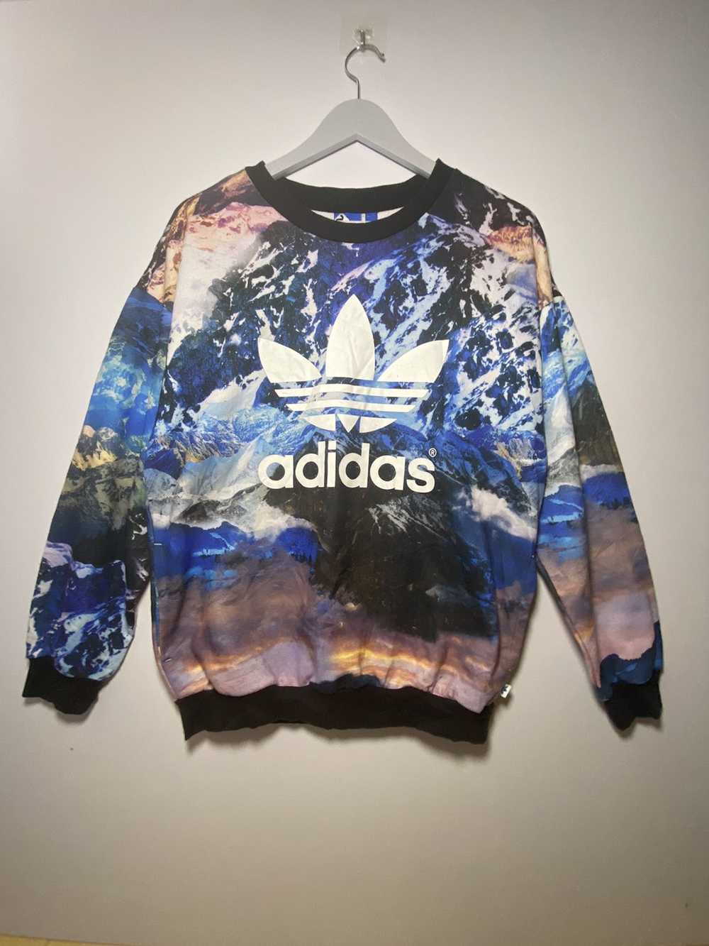 Adidas × Sportswear × Vintage ADIDAS CREWNECK MOU… - image 1