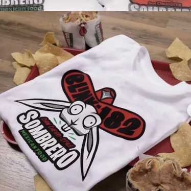 Blink 182 Sombrero T-Shirt - image 1