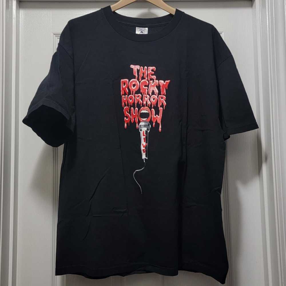 VTG The Rocky Horror Show Live Black Graphic Shir… - image 2