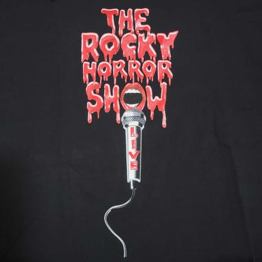 VTG The Rocky Horror Show Live Black Graphic Shir… - image 3