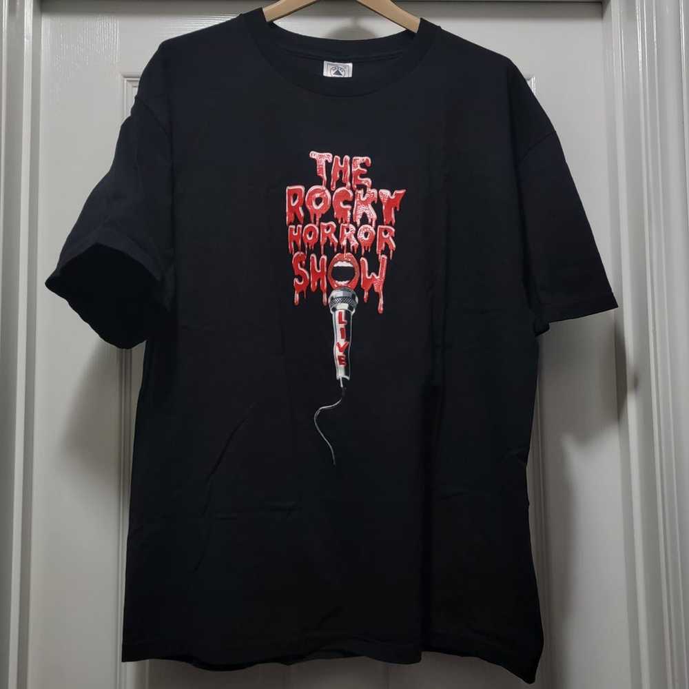VTG The Rocky Horror Show Live Black Graphic Shir… - image 7