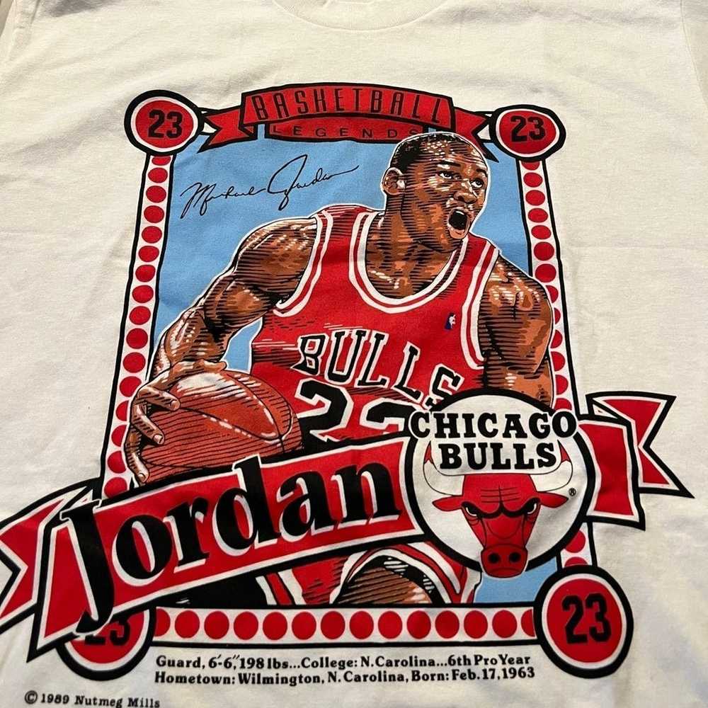 Vintage 1989 Michael Jordan #23  image teeshirt XL - image 1