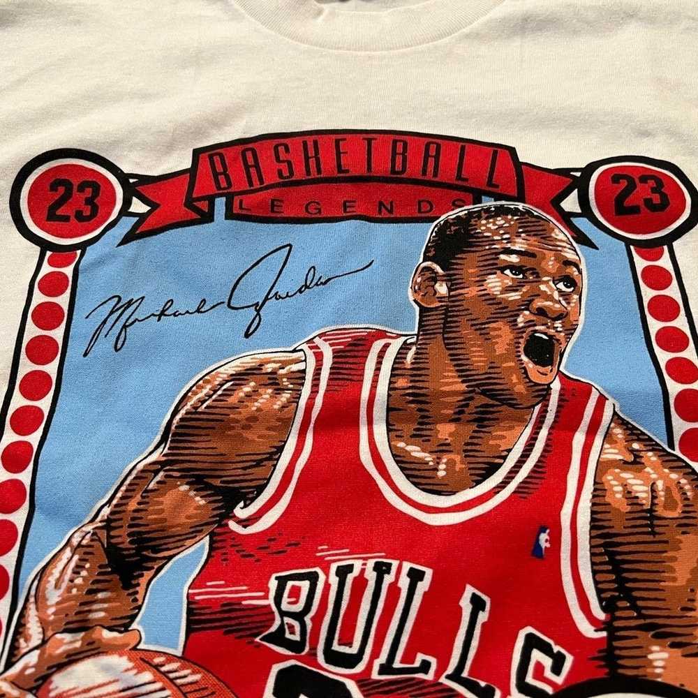 Vintage 1989 Michael Jordan #23  image teeshirt XL - image 2