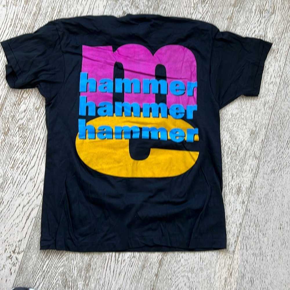 shirt MC Hammer 1991 black T-shirt size extra-lar… - image 2