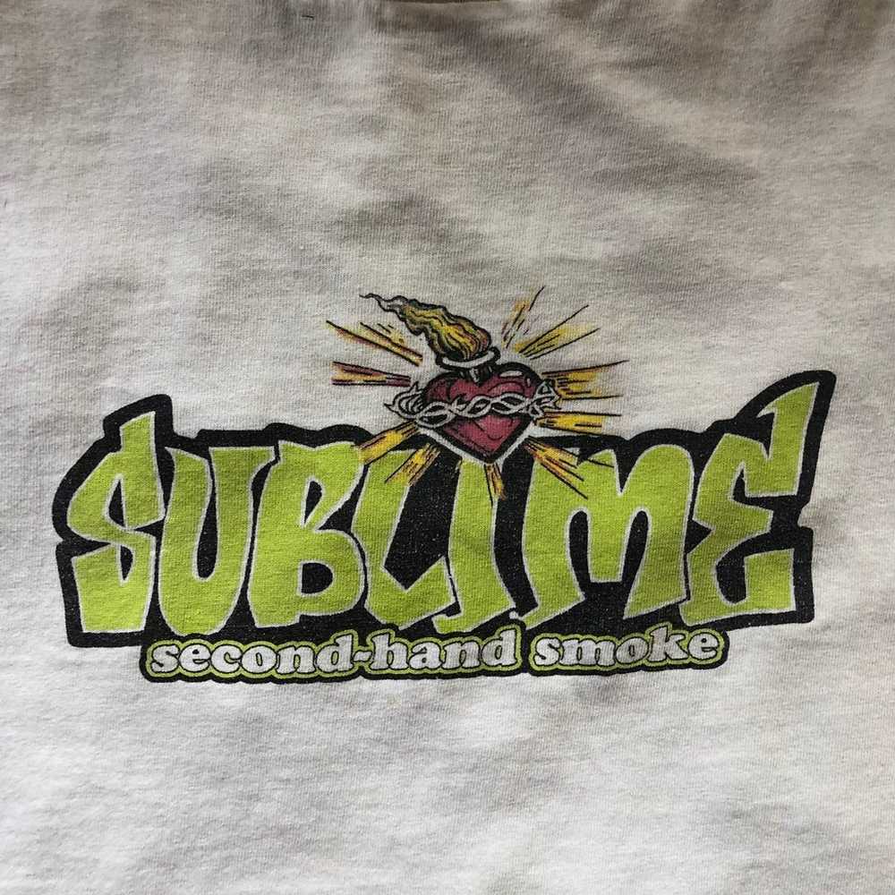 Sublime Second hand smoke M.A.P Shirt - image 4