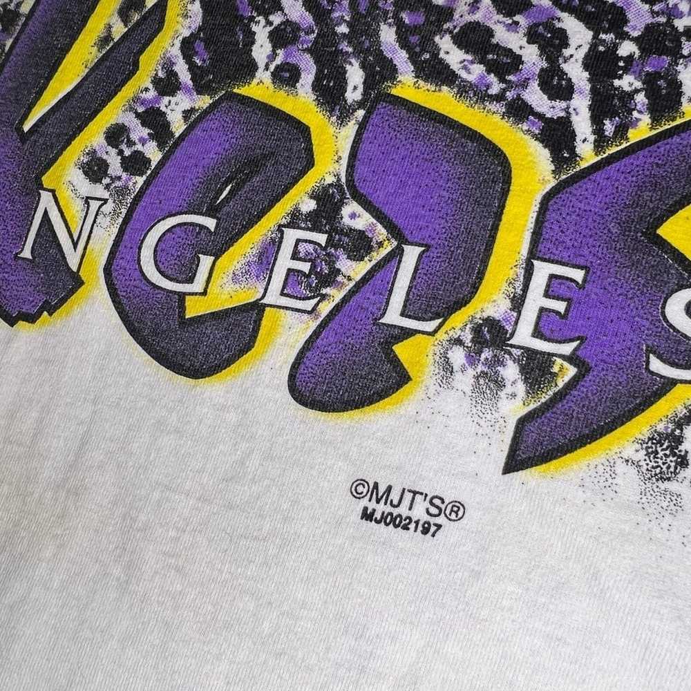 Vintage Lakers Pure Magic All Over Print Shirt Si… - image 3