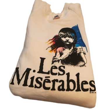 Les Miserables Vintage 1986 Women's Sz XL Fruit o… - image 1