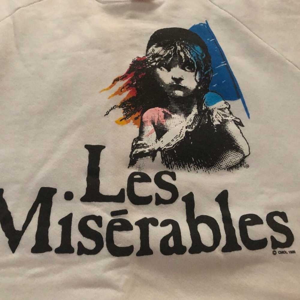 Les Miserables Vintage 1986 Women's Sz XL Fruit o… - image 4