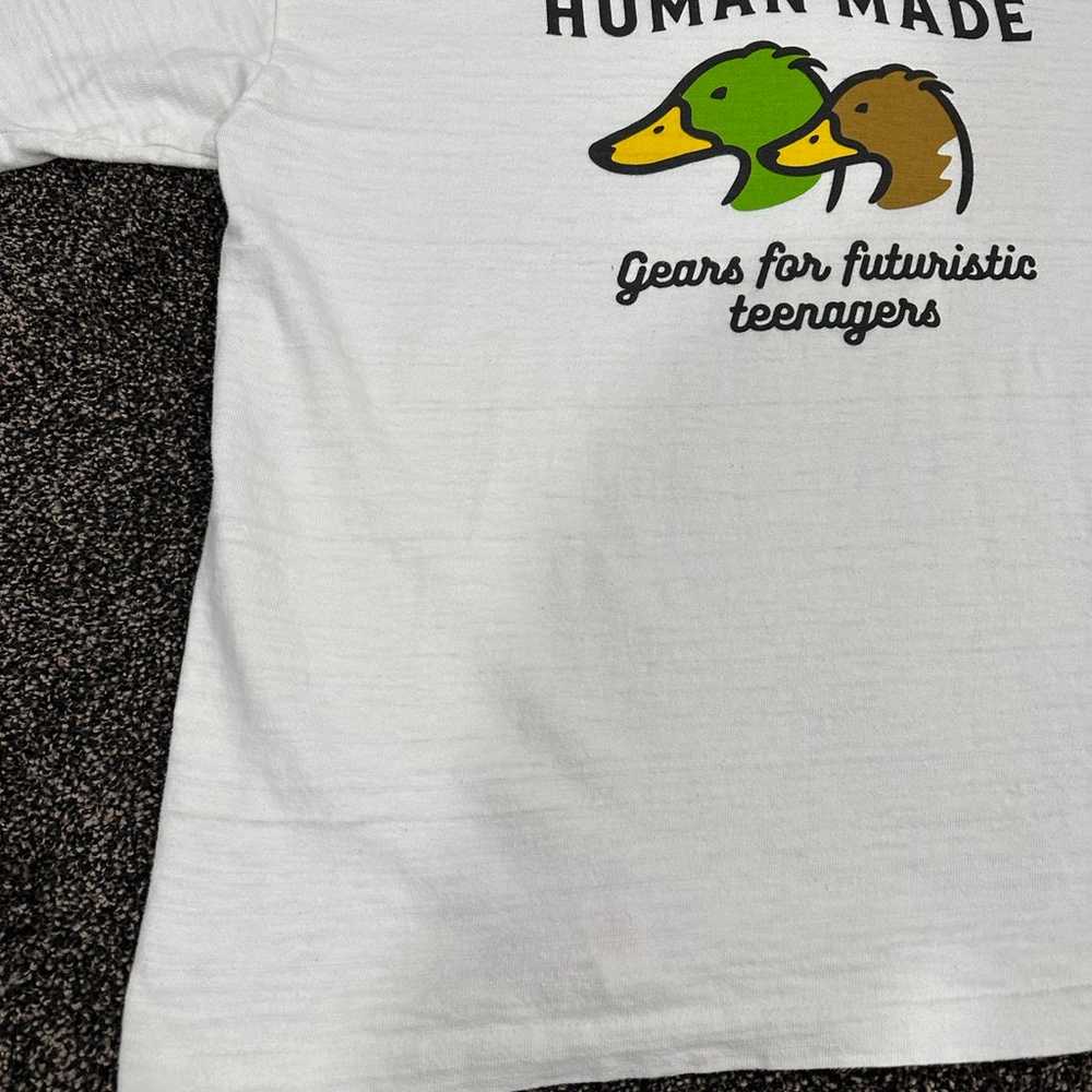 Human Made White Duck Short Sleeve T-Shirt - image 4