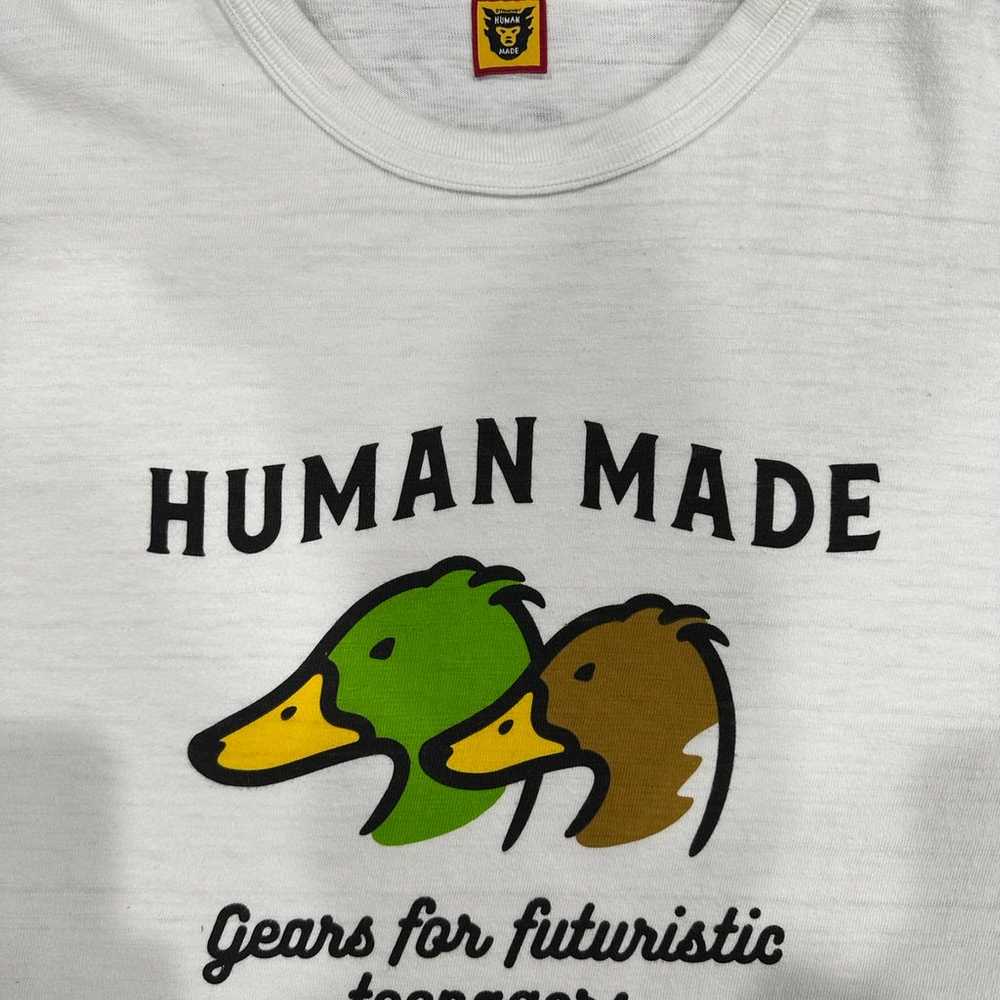 Human Made White Duck Short Sleeve T-Shirt - image 5
