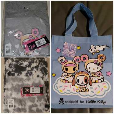 Tokidoki x Hello Kitty XL T-Shirt/Tote Bag Bundle - image 1