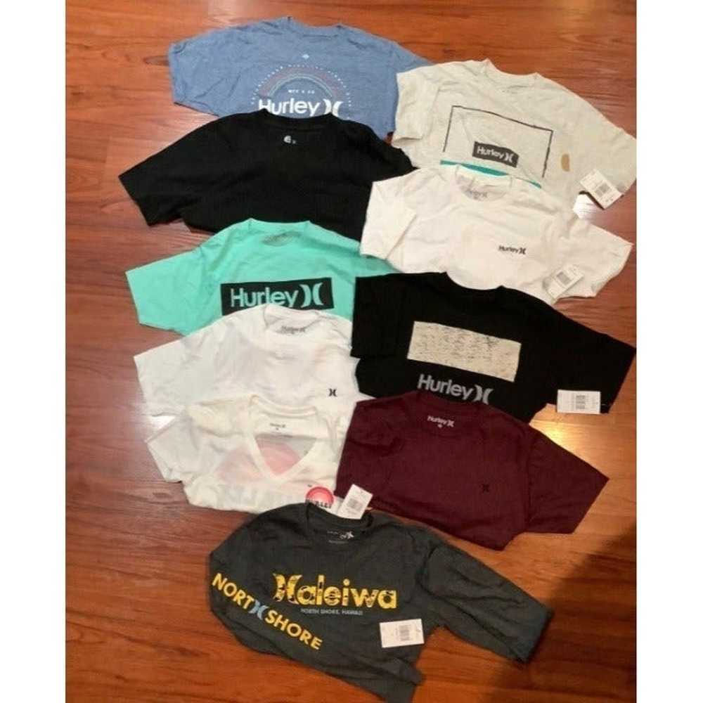 HURLEY LOT OF 10 T-SHIRT SIZE S - image 1