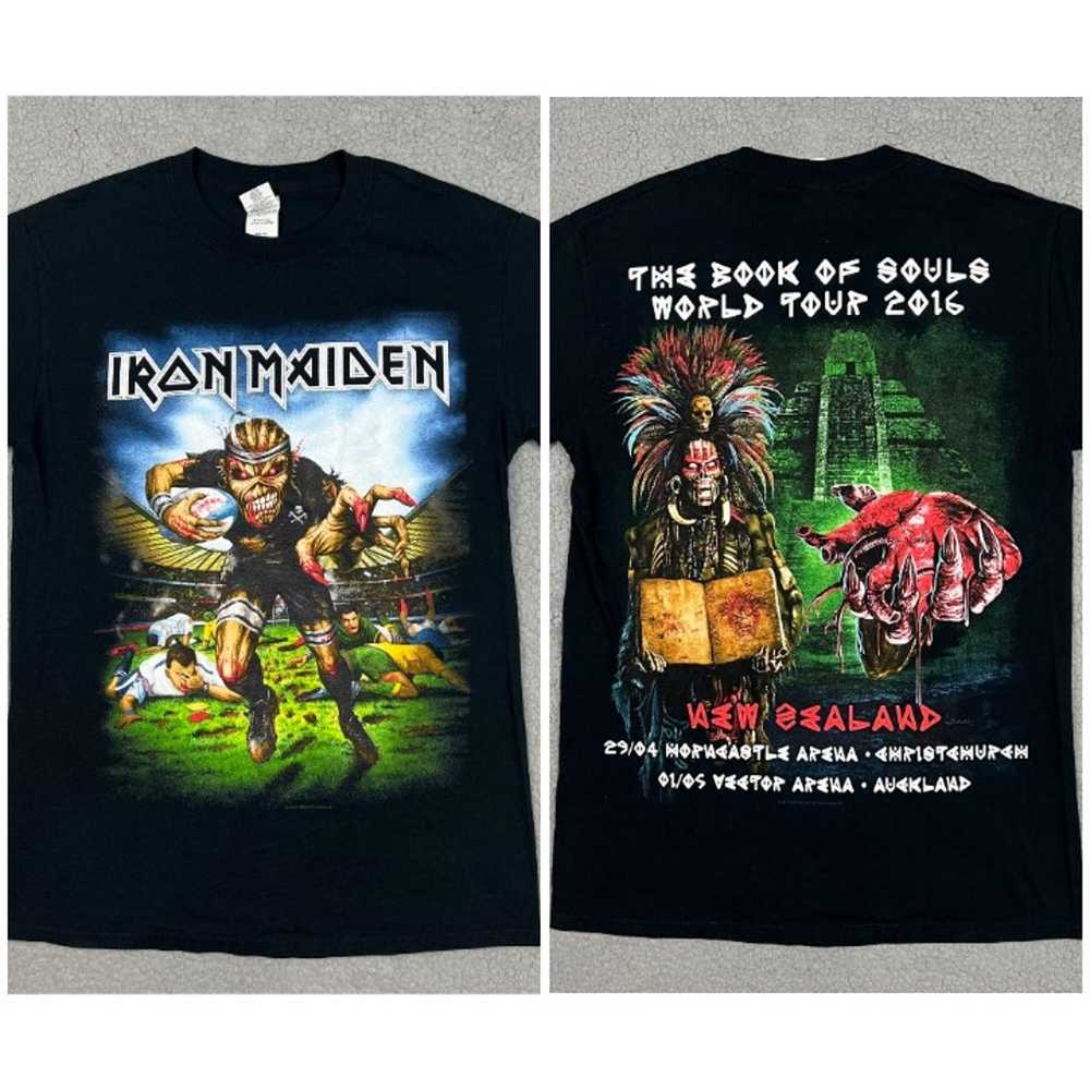 Iron Maiden The Book of Souls World Tour 2016 Shi… - image 1