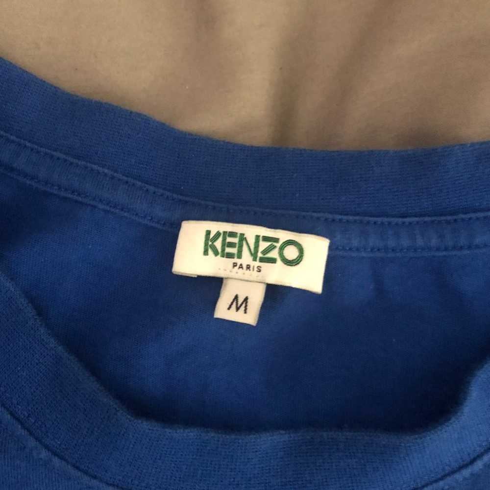 Kenzo Paris Blue Tiger Tee T Shirt Med - image 3