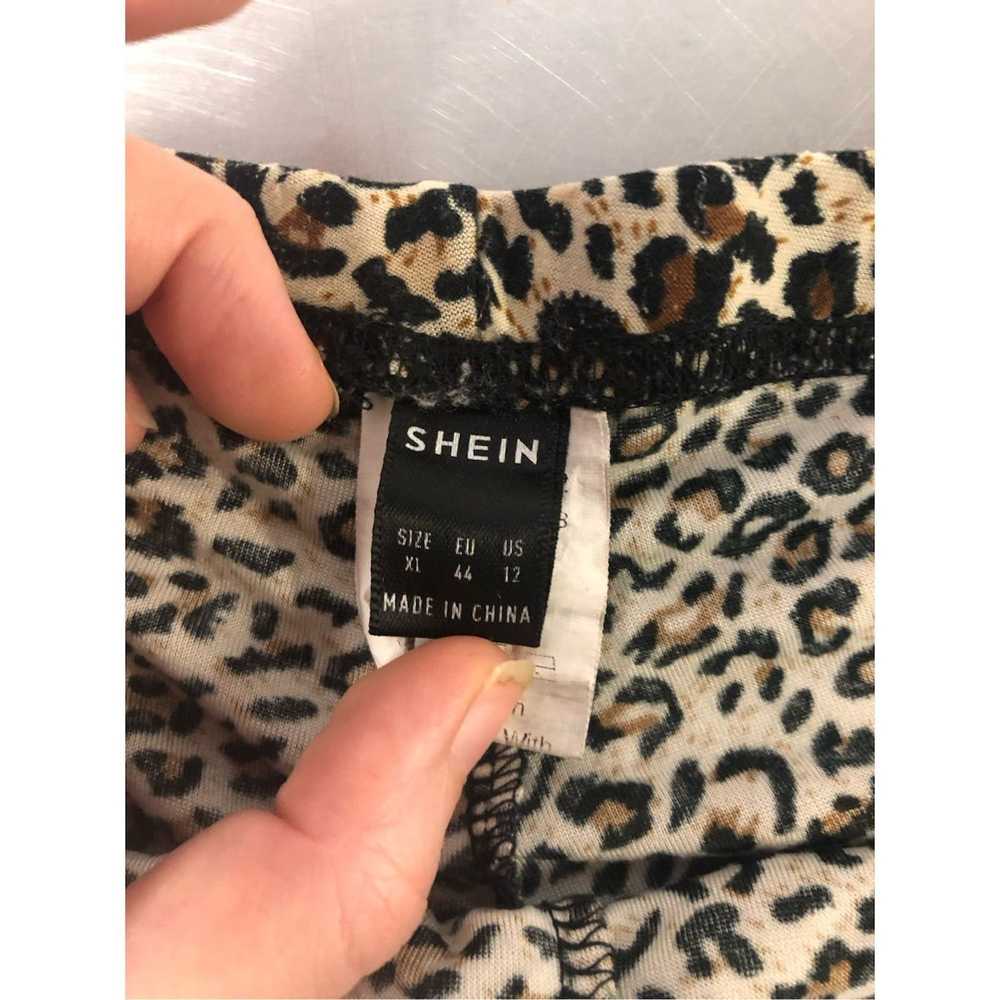 Shein Shein Women’s Black and Brown Leopard High … - image 6