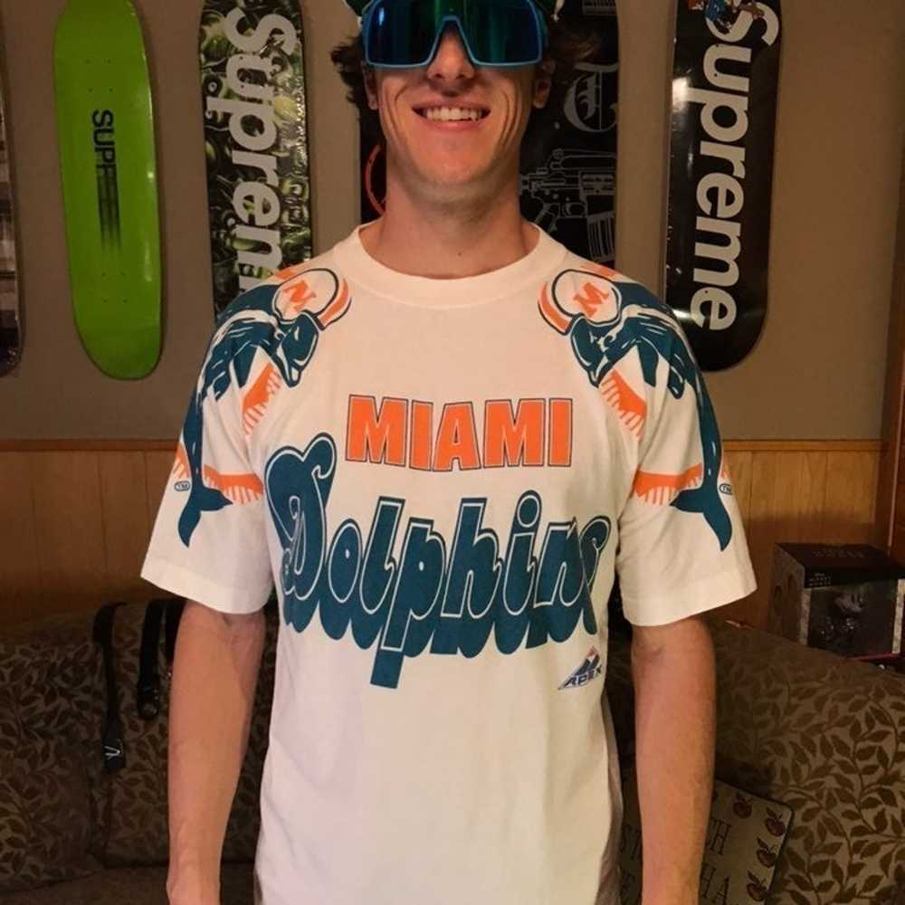 Vintage Miami dolphin T-shirt - image 2
