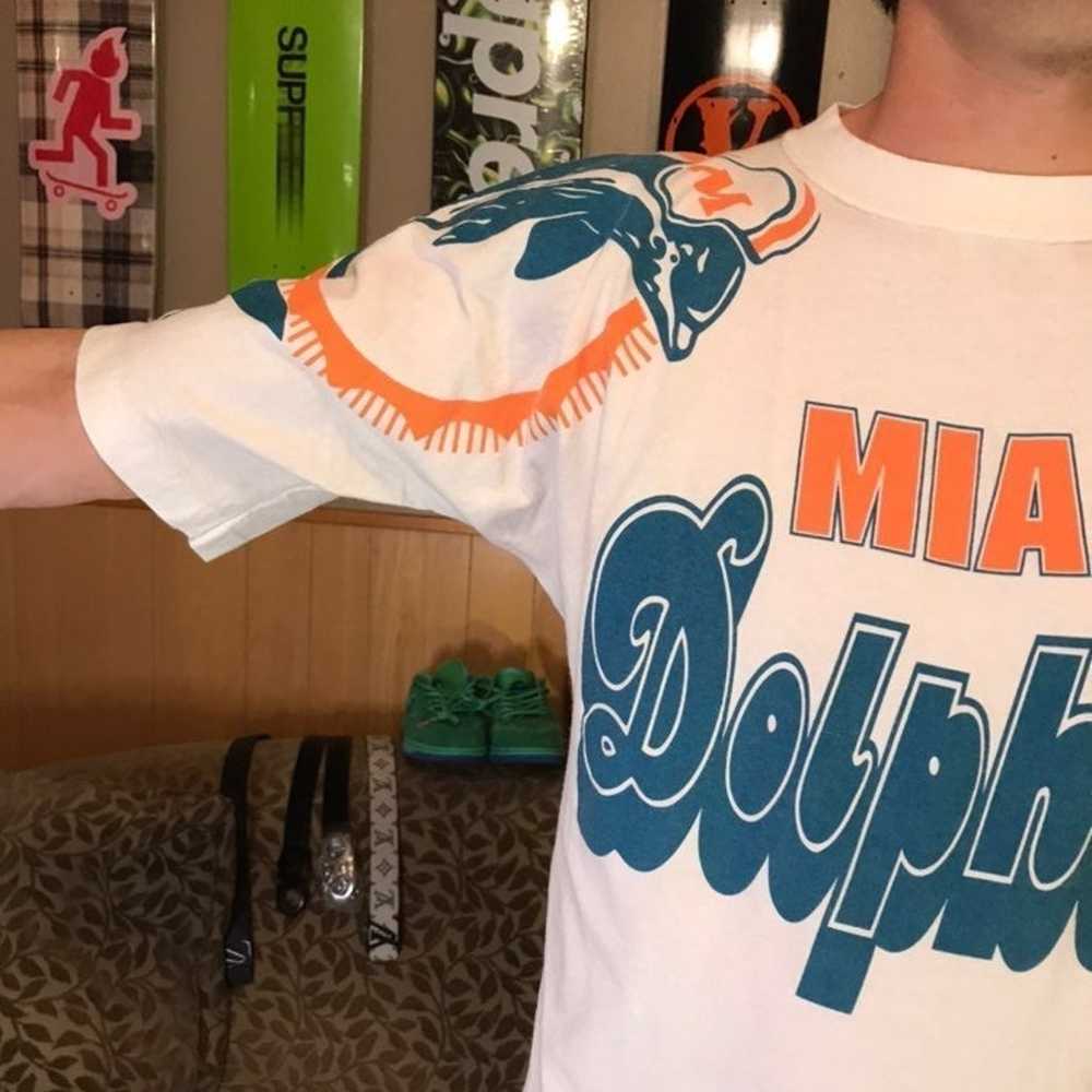 Vintage Miami dolphin T-shirt - image 5