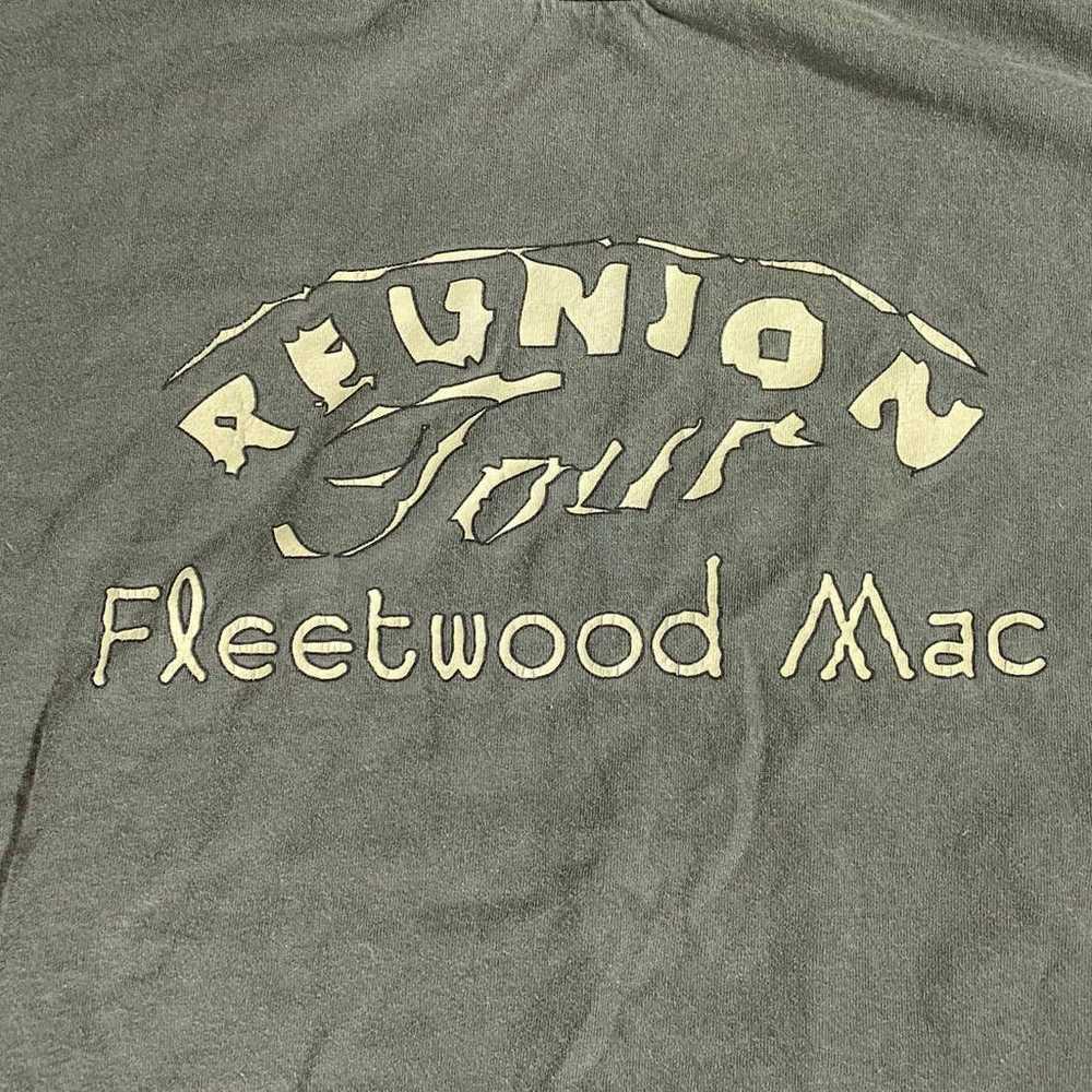 Vintage Fleetwood Mac Tour Shirt Reunion Giant XL… - image 2