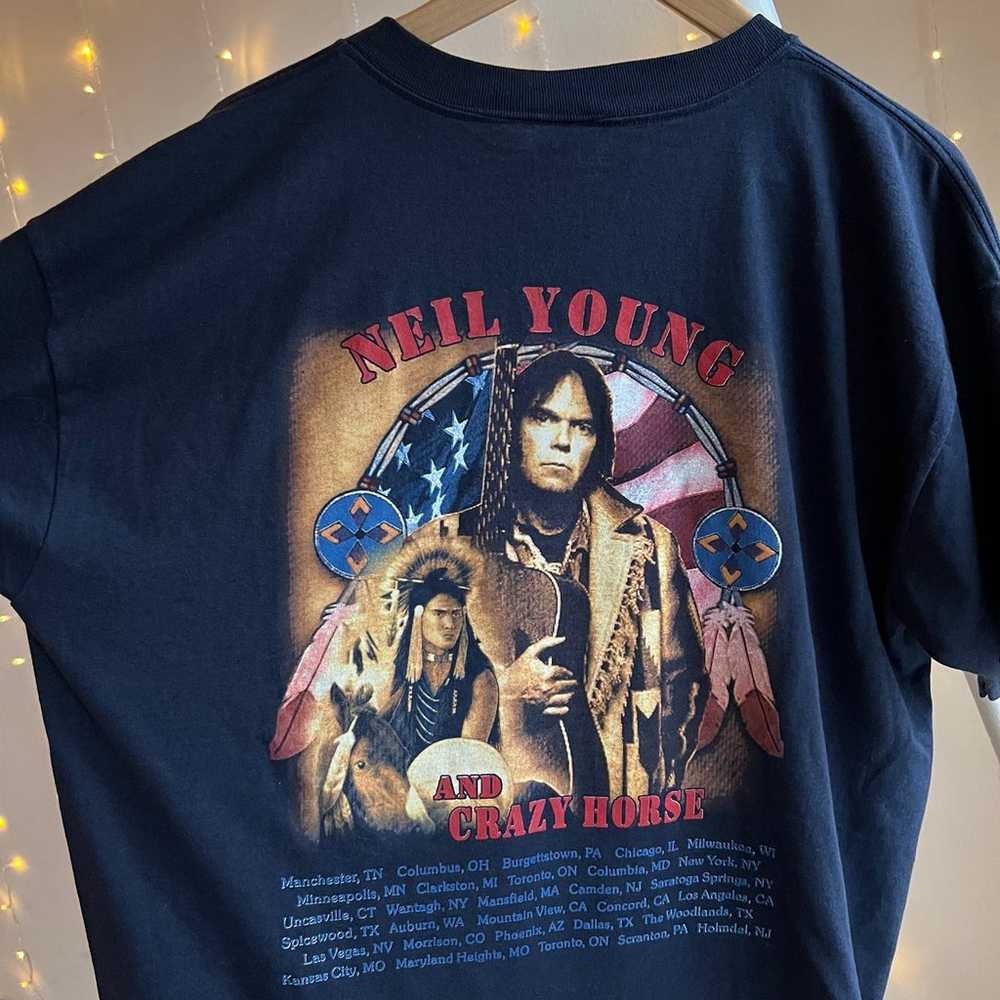 Vintage Neil Young and Crazy Horse tour tee - image 2