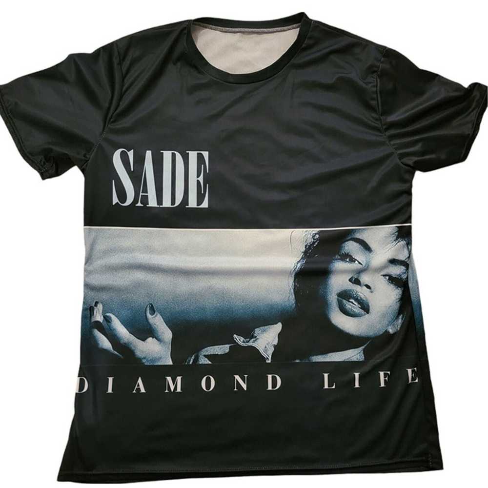 SADE Diamond Life Tee All Over Rap Tee Sz XL Conc… - image 1
