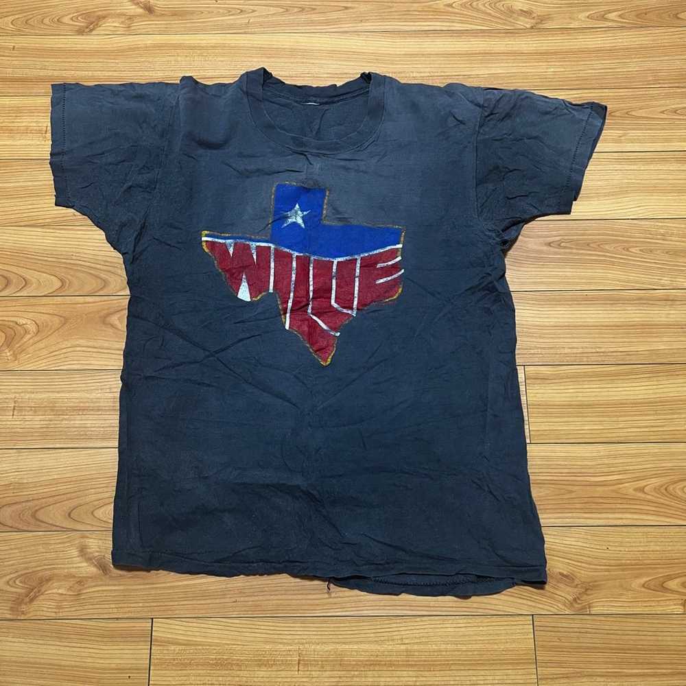 Vintage Willie Nelson 1983 tour shirt - image 1
