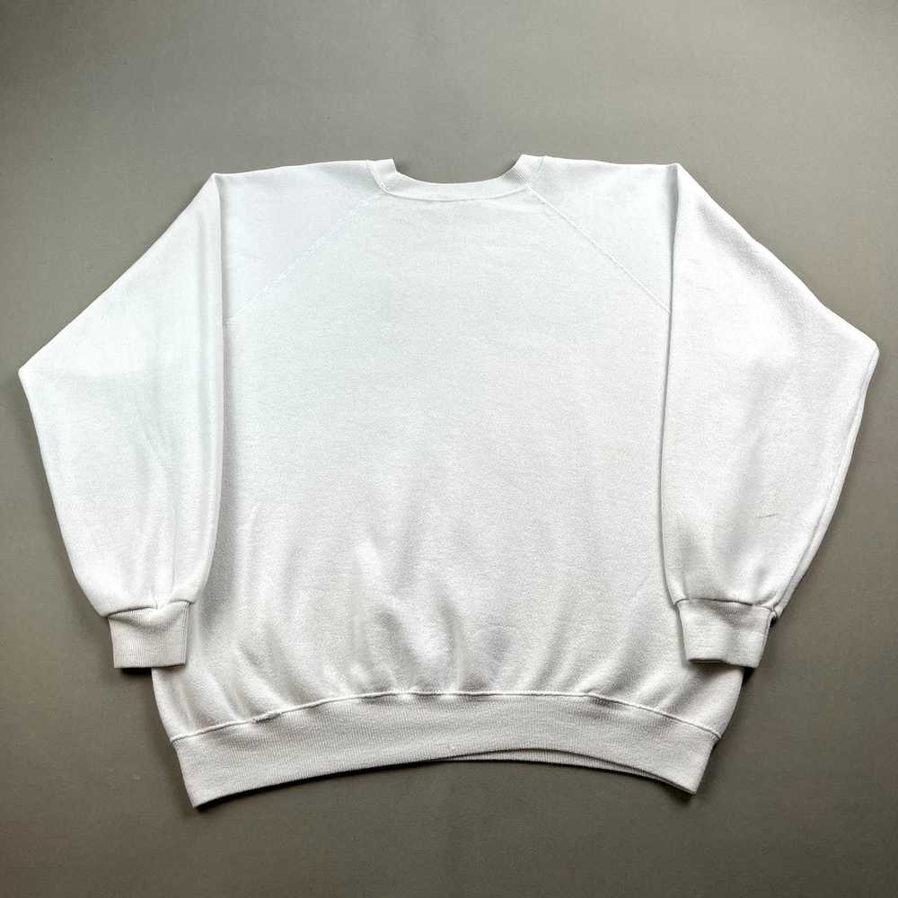 Hanes × Vintage Vintage Beach Sweatshirt White Na… - image 4