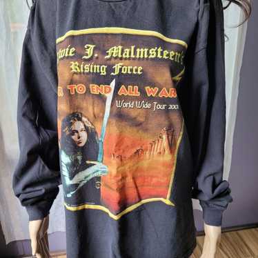 Official Tour 2001 Yngwie Malmsteen Shirt