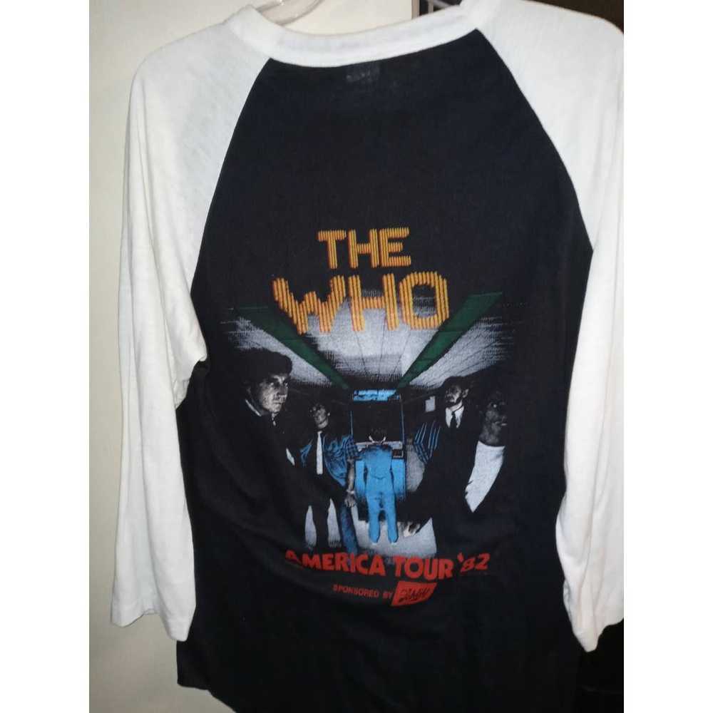 vintage the who American tour jersey t shirt - image 2