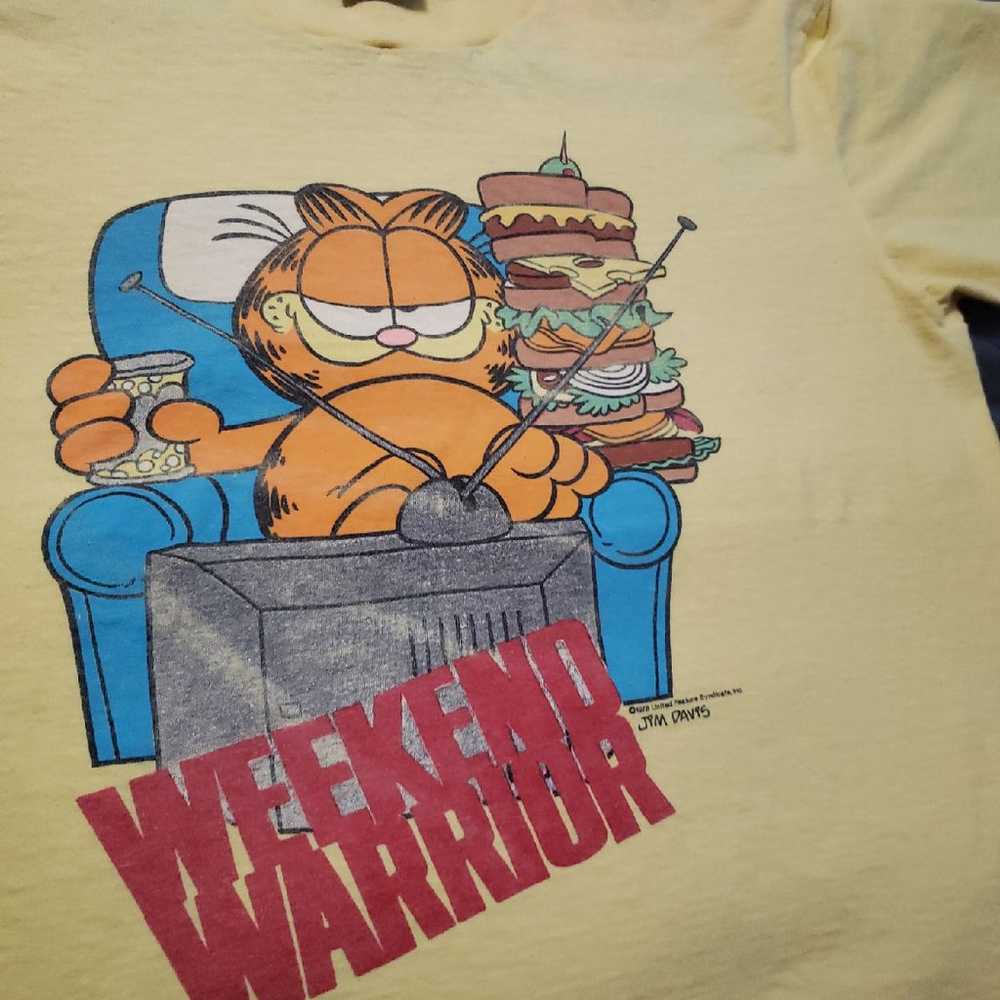 Garfield Weekend Warrior mens XL t-shirt - image 12