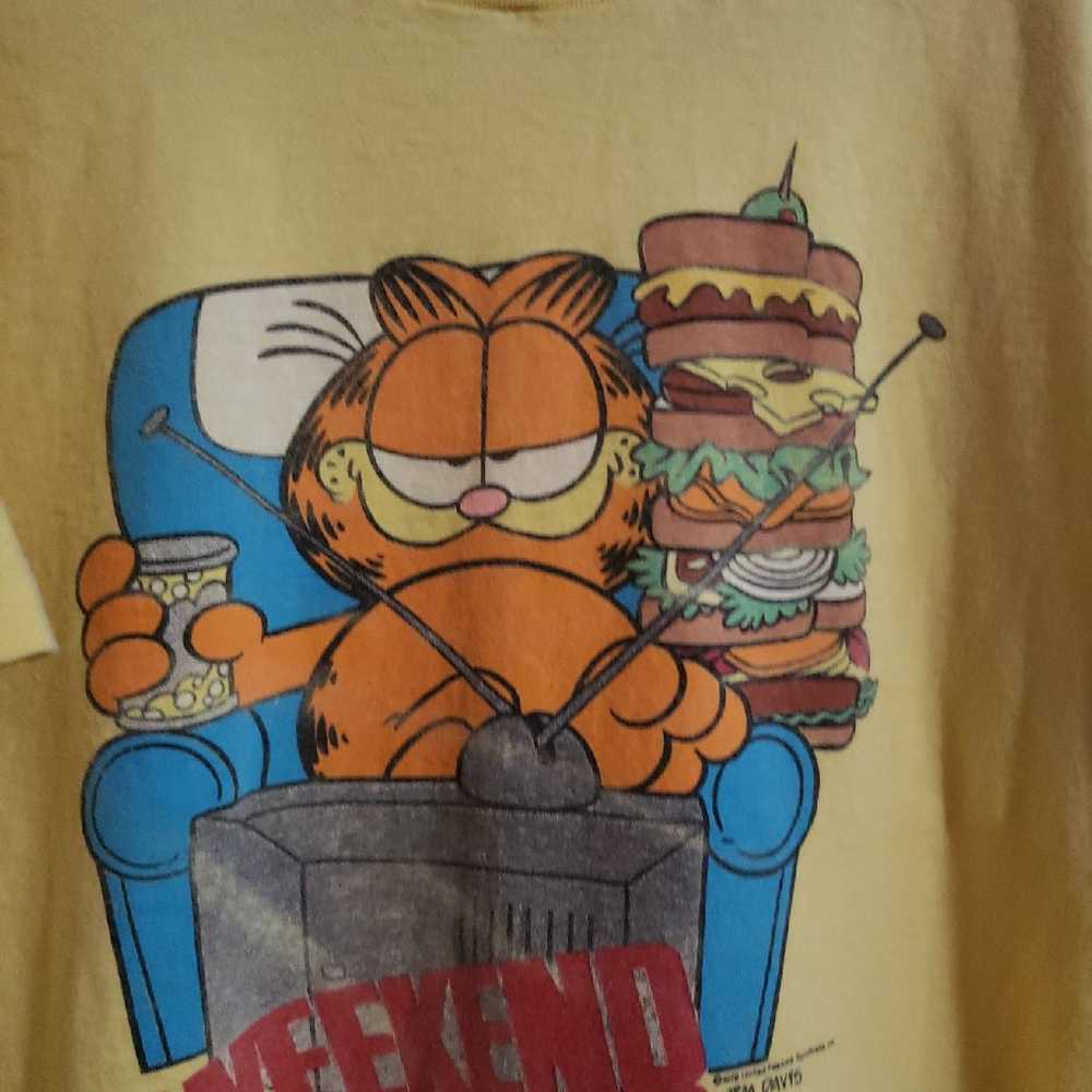 Garfield Weekend Warrior mens XL t-shirt - image 2