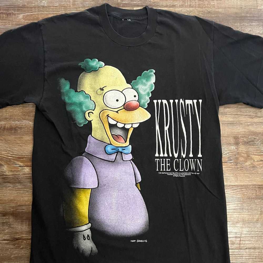 Vintage 1997 The Simpsons Krusty The Clown Single… - image 2