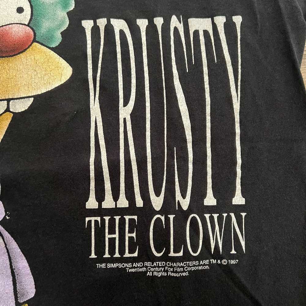 Vintage 1997 The Simpsons Krusty The Clown Single… - image 3
