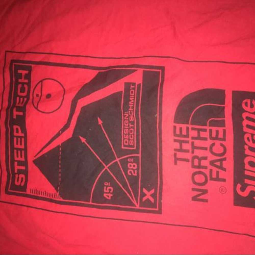 Supreme X North Face Tee - image 6