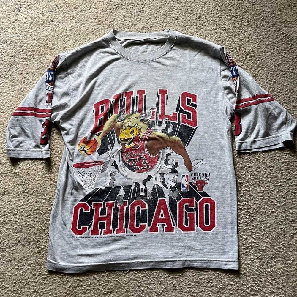 Rare Vintage 1994 Chicago Bulls T Shirt - image 1