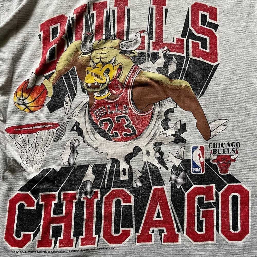 Rare Vintage 1994 Chicago Bulls T Shirt - image 2