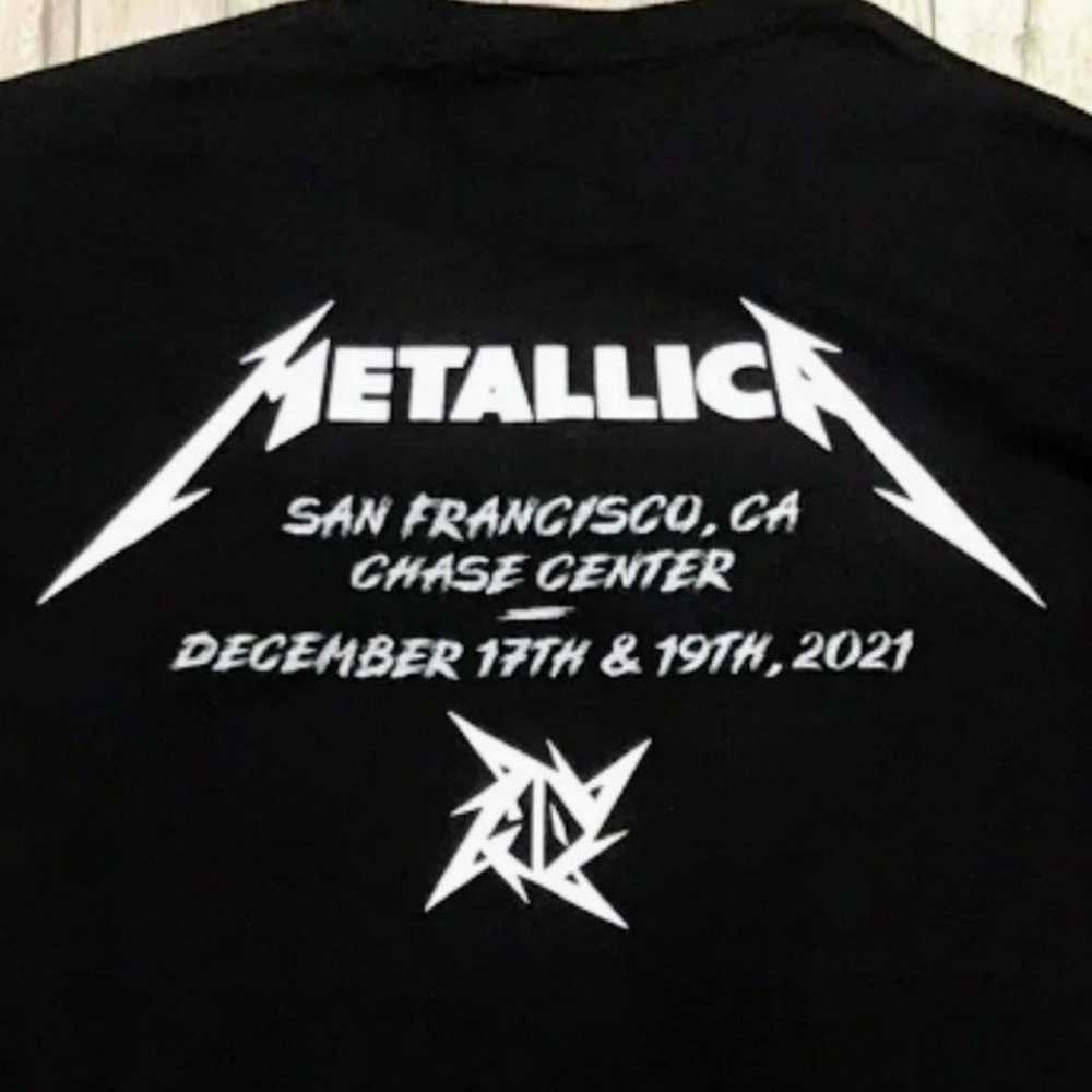 Metallica 40th anniversary official event shirt - image 2